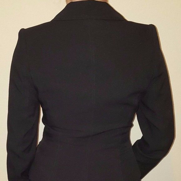 Equator 5 Button Jacket Size 6 Zipper Pockets - Picture 7 of 8